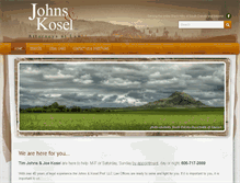 Tablet Screenshot of johnskosellaw.com